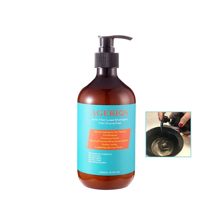 Organic Hair Regrowth Shampoo 100 Natural Anti Hair Loss Shampoo