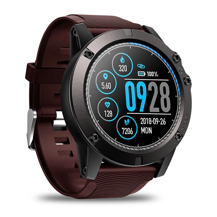 

2019 new Zeblaze VIBE 3 PRO fashion smart watch 1.3 inch full round touch screen IP67 heart rate monitor fitness bracelet