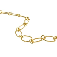 

14K Gold Plated 925 silver Lenk chain