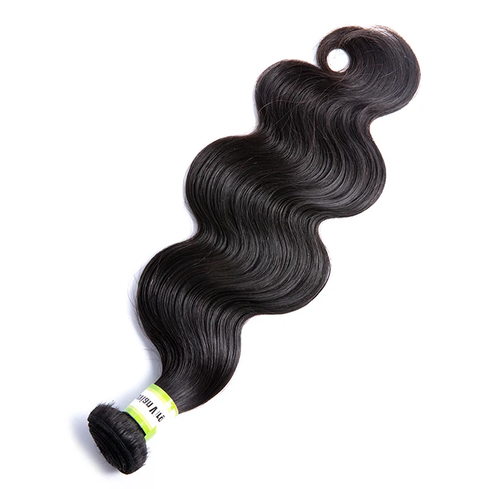 

Wholesale factory price high quality 10a grade unprocessed peruvian single donor virgin hair body wave bundles, Natural color