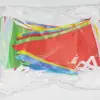 Cheap Multicolor 100M Nylon Fabric String Pennant Bunting Flags for Festival Party Celebration