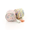 Sweet tassels jewelry bag cylindric jewelry storage bag portable jewelry cases