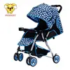 Foldable and portable cheap price aluminium ally frame baby stroller with Shock absorbing wheels