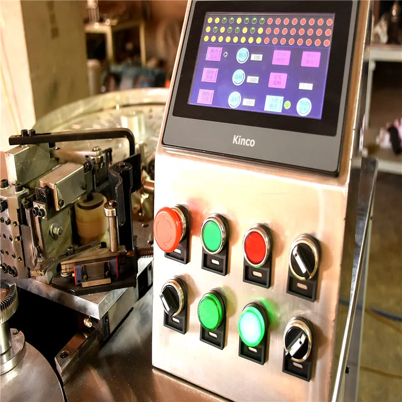 mounted flap wheel machine