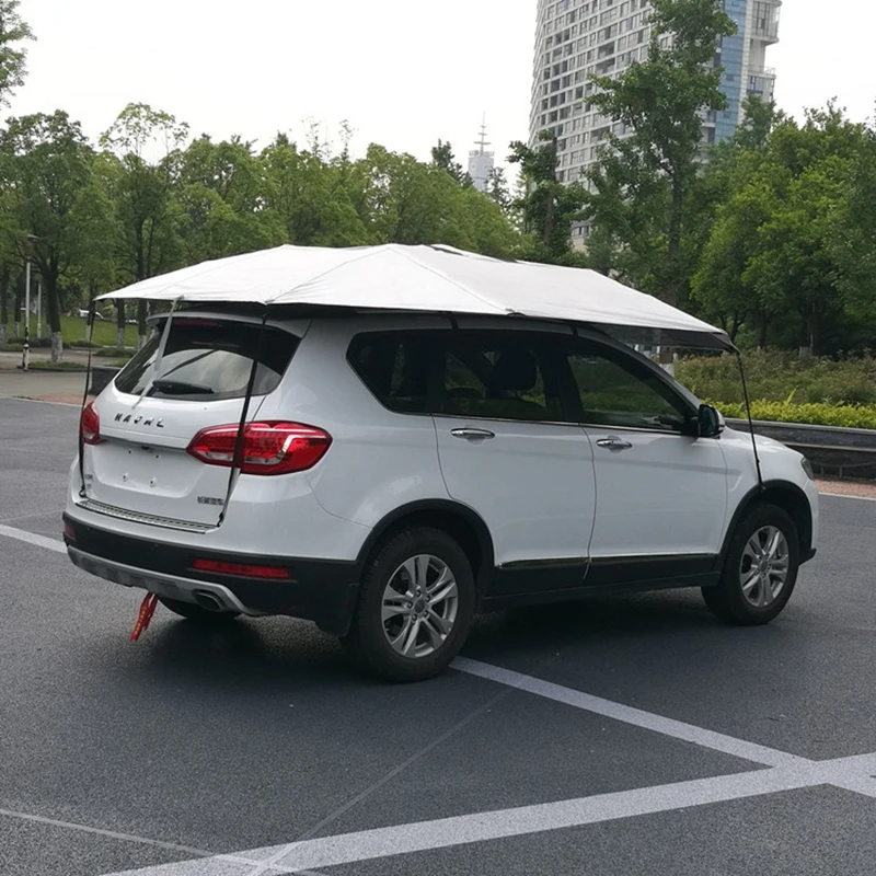 Wholesale Automatic Umbrella Car Parking Hail Protection Car Umbrella