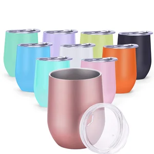 Image of 2019 Hot Selling Good Quality cheap insulated wine tumbler with lid