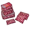 6 Set Luggage Organizer Bag Compression Packing Cubes for Travel
