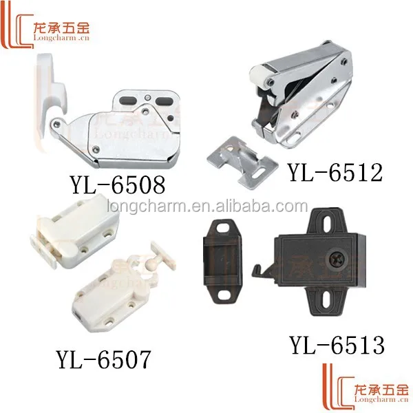 Complete Touch Latch Catch For Loft Hatch Attic Doors Push To Open
