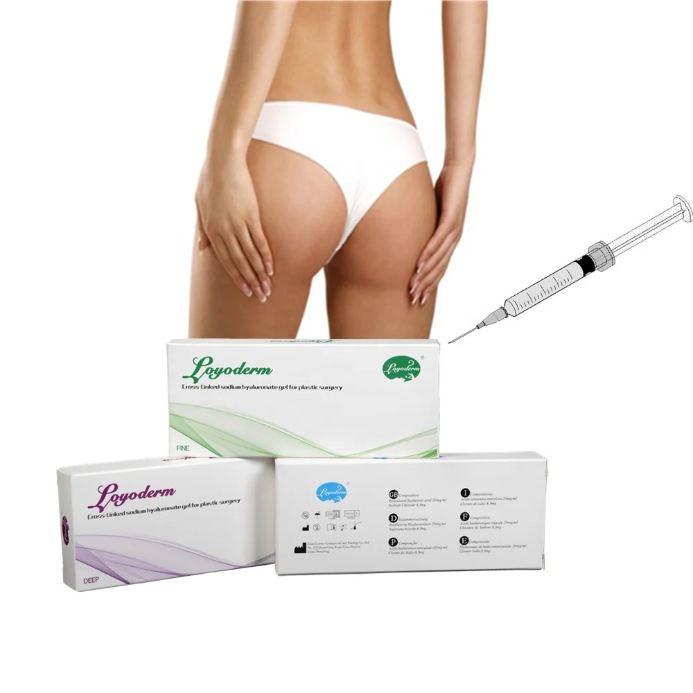 

hyaluronic acid injection for buttock enhancer / breast augmentation