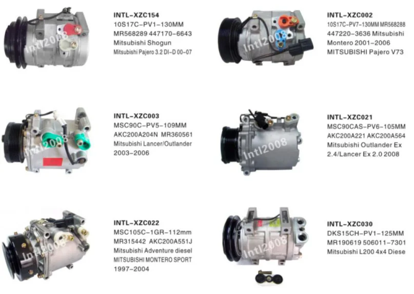 CR12SB for Mitsubishi L200 2.4 DIESEL 7813A673 7813A671 92600d250c 92600D250B B150702289 Auto air Conditioner car ac compressor