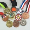 design you own medal with custom logo like football or basketball as award medal or race medal