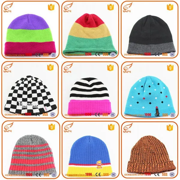 different kinds of winter hats