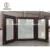 European Standard aluminum wood composite corner window tilt turn bay window