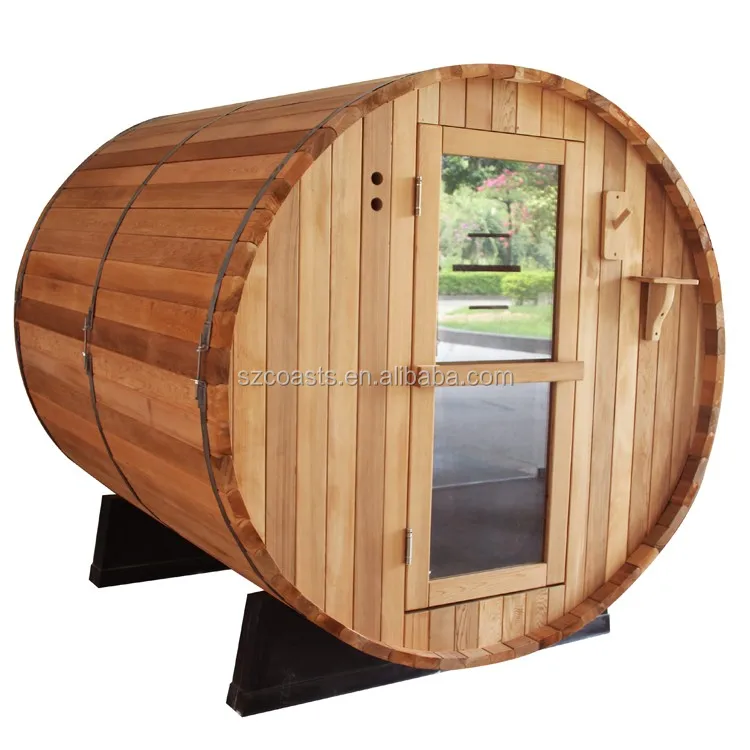 Garden Sauna House Outdoor Barrel Sauna For 2/4/6 Persons Buy Barrel Sauna sauna Outdoor sauna