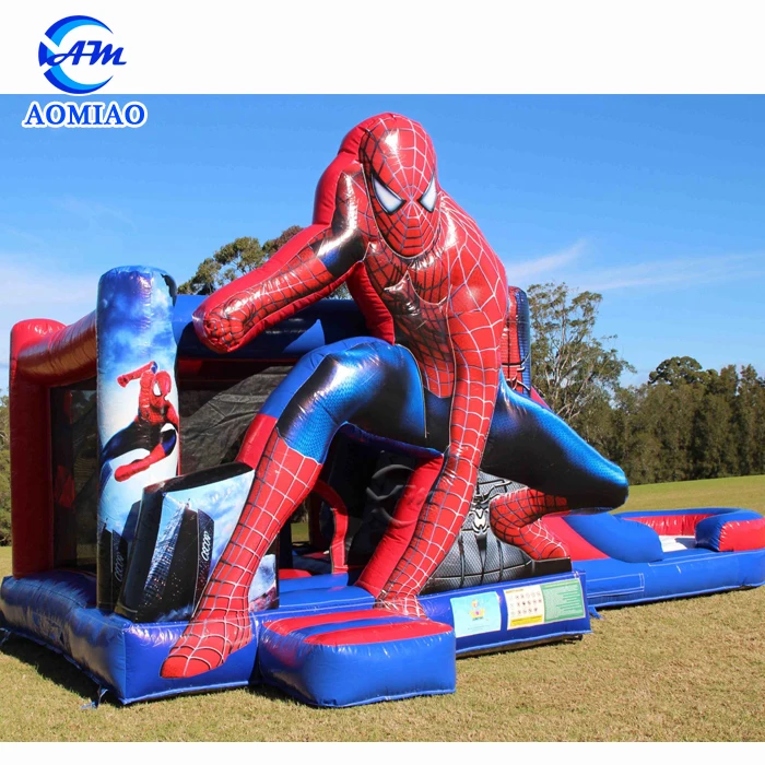 
Popular spiderman inflatable bounce house inflatable spiderman jumping castle 