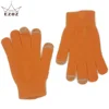Children Knitted Touch Screen Ability Five Finger Winter Acrylic Gloves for Kids
