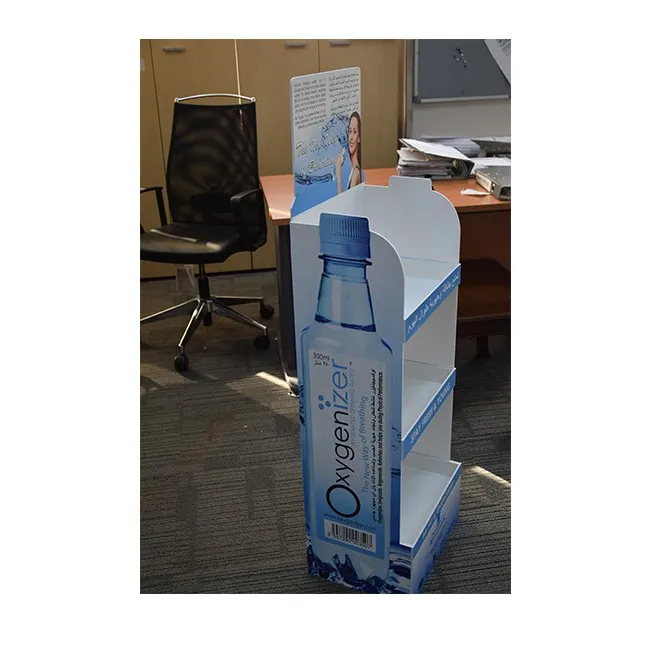 Pvc Beverage Display Rack For Supermarket/foamex Floor Retail Store