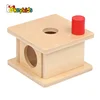 Best design Montessori wooden object permanence activities for children W12F085
