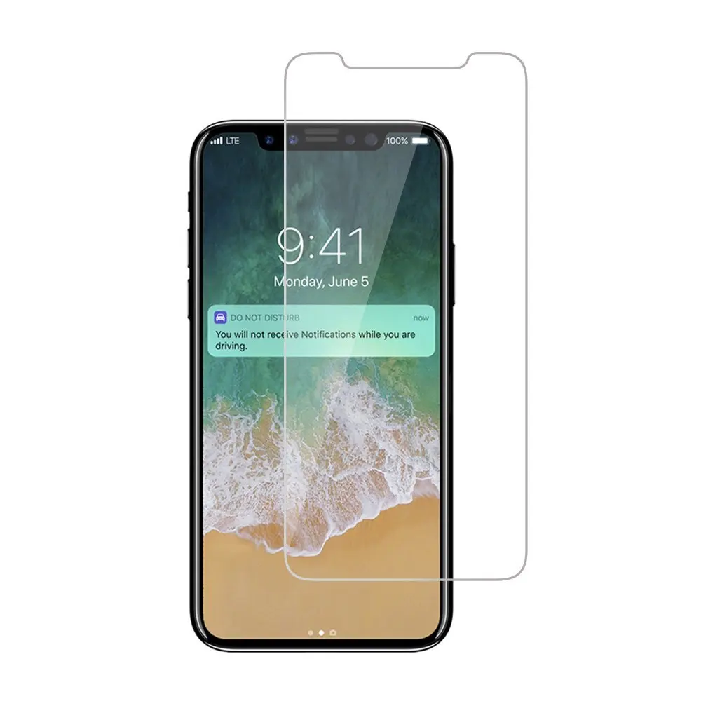 

top quality 9H clear Tempered Glass Screen Protector for Iphone X