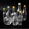 50ml empty wholesale mini wine glass bottles with screw cap