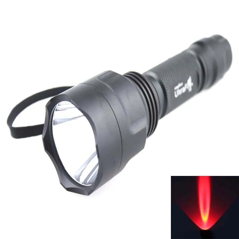 

UltraFire C8 1xCREE Q5 Red Light LED Flashlight (1x18650)