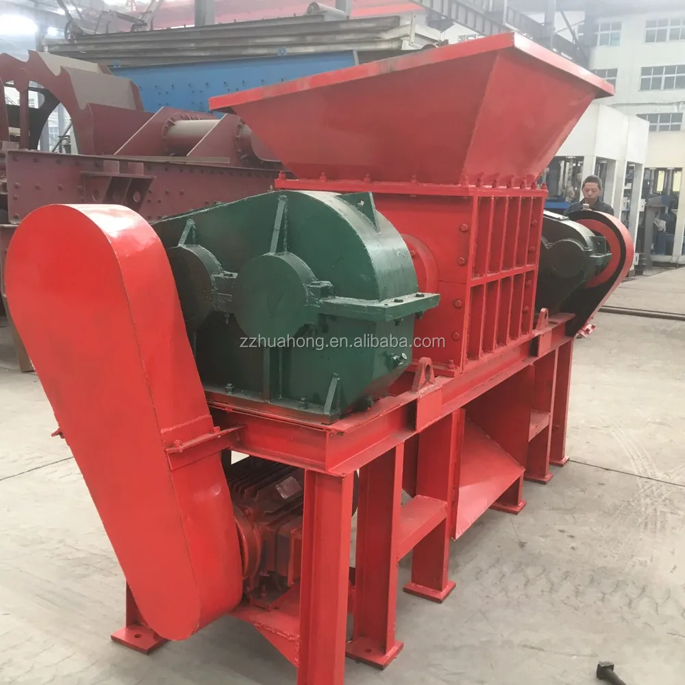 Automatic 2 Axis Old Tire Shredding Machine,Double Shaft Shredder Of