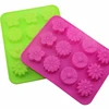 flower Shape office& school supplies Cake Muffin Silicone Cupcake Mold