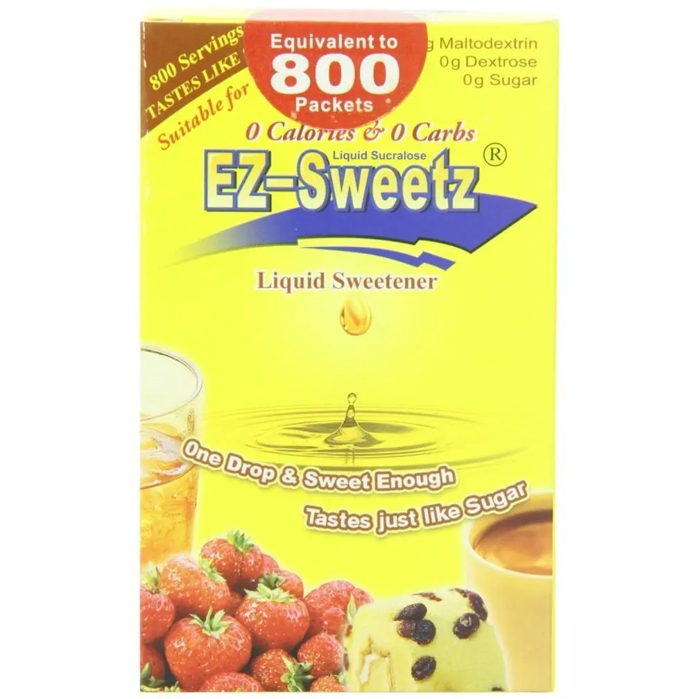 EZ-Sweetz (2oz - Liquid Sweetener 800 Servings/Bottle)