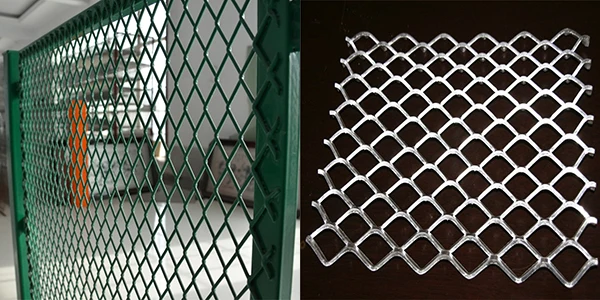 Expandable Sheet Metal Diamond Mesh Decorative Fireproof Wire Mesh