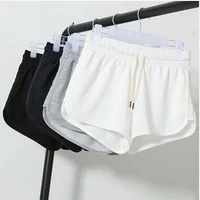 

Summer sports shorts female women casual shorts solid color plus size outside wear girls beach shorts