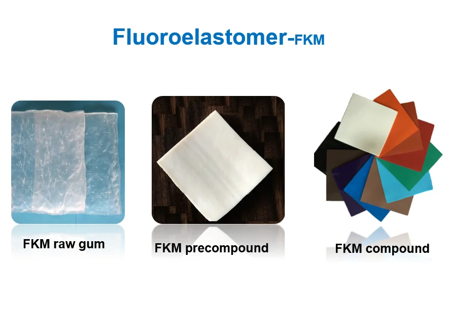 Fkm Materiales De Fluoroelastómero Materias Primas Goma De Mascar Y Fkm