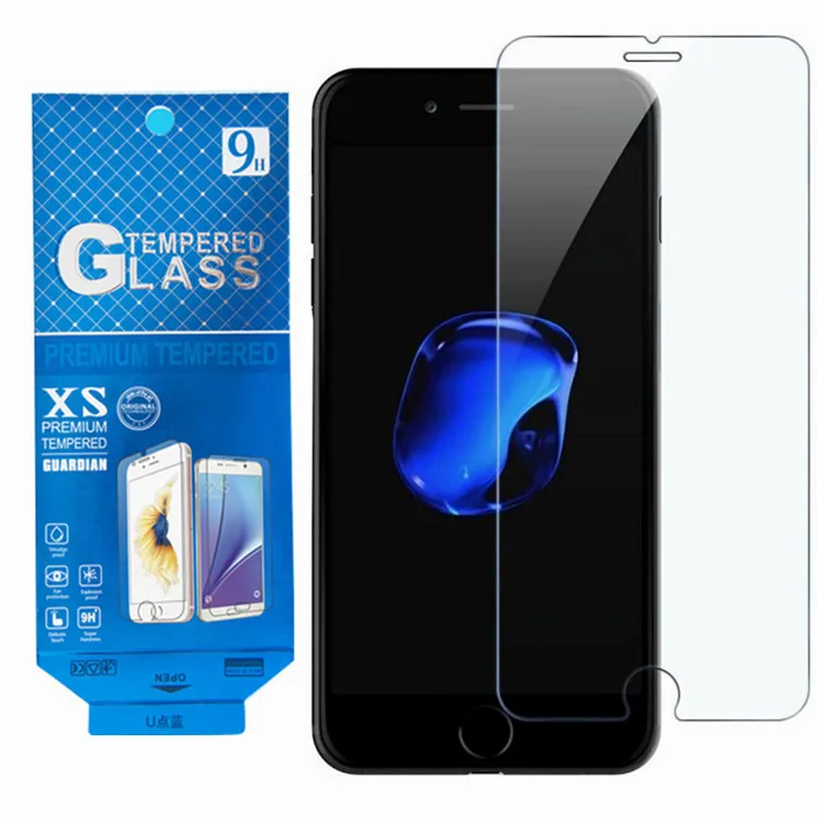 

GSCASE Anti-fingerprint Screen Protector For Iphone 7 Plus 8 Plus 9H Tempered Glass