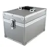 7" Lightweight Lockable Silver Aluminium Storage Flight Case