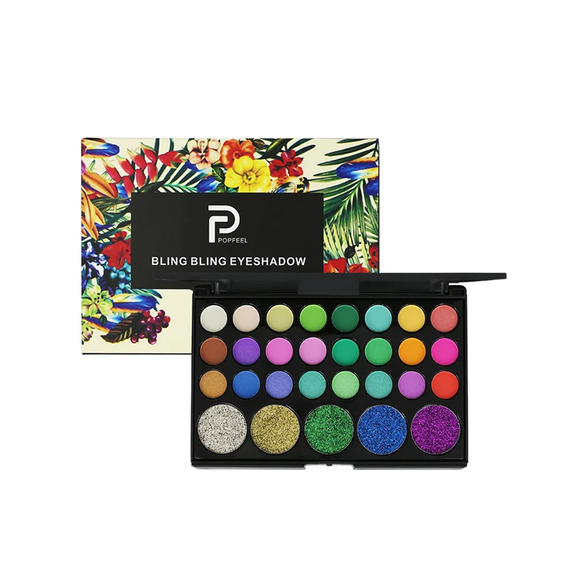 

Wholesale Cheap 29 Glitter Eyeshadow Private Label High Pigment Eyeshadow Palette