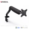 Adjustable 360 degree rotating bracket folding LCD arm desk monitor riser stand for 15"-27" computer monitor
