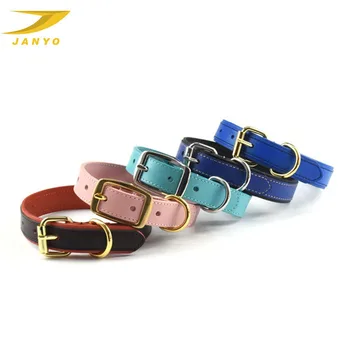 Wholesale New Design Multicolor Blank Leather Dog Collars - Buy Wholesale Leather Dog Collars ...