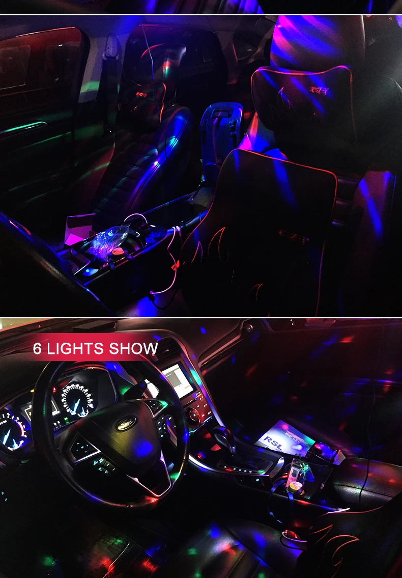 Car Lights Dynamic Wholesale Car Styling Car Accessories Led For Charge Interior Rgb Light Accessories Foot Decorative Universal Cars Dropshipping Car Light Assembly