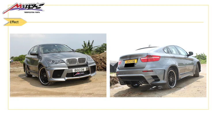 x6m body kit effect photos