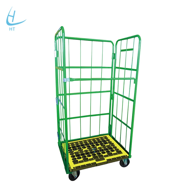 Heavy Duty Type Logistics Trolley Goods Carrying Trolley,Cage Trolley ...