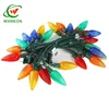 Outdoor Christmas decorations led 25ft pre-lamped C7 string light