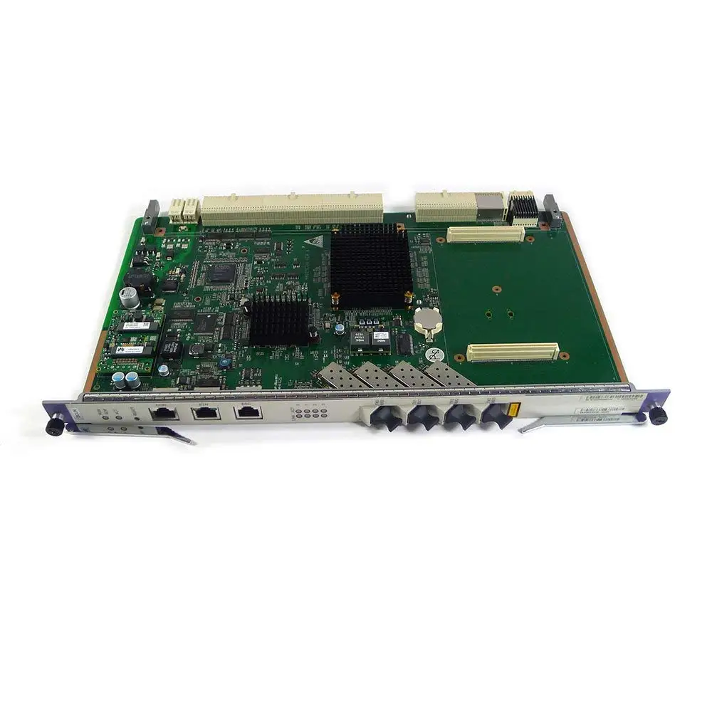 Generic SCUN uplink control board for MA5680T OLT with 4 uplink ports.