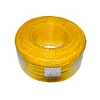 yellow color shielded braided 4 cores data charge wires raw cable