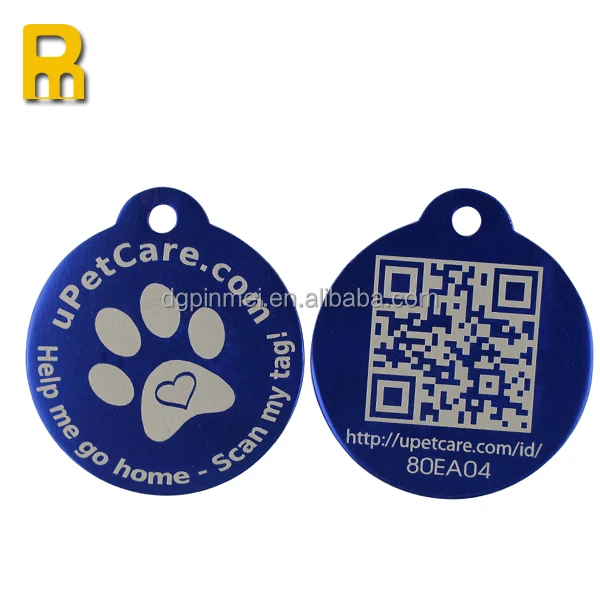 metal qr code pet tags wholesale