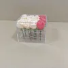 DDX-0328 Trade Assurance Lucite Flower Box