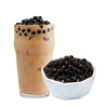 Professional manufacturer black pearls bubble tea pearls for milk tea