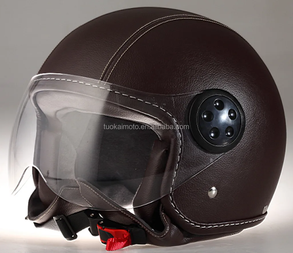 Unique Leather Ece Motorcycle Helmet (tkh-503) - Buy Personalized