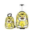 Children School Luggage 13 16 inch ABS PC animal school backpack trolley luggage bags Kids Suitcase set
