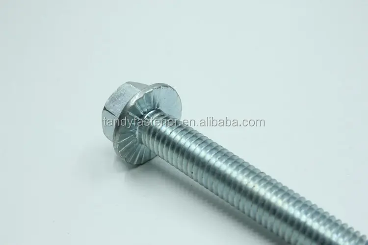 Chrome Plated Stainless Steel Hex Flange Bolts Buy Stainless Steel