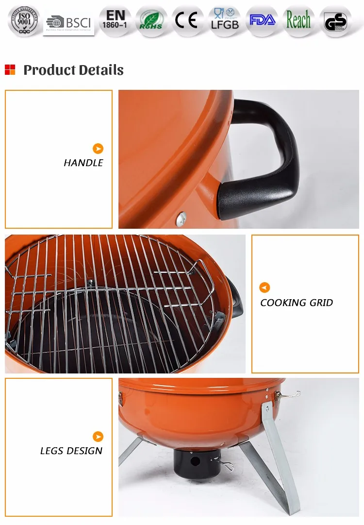 High Quality Outdoor Vertical Barrel Barbecue Grill Bbq Charcoal Smoker