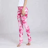 2018 New Digital printing thin compressed sportswear running training clothes yoga pants